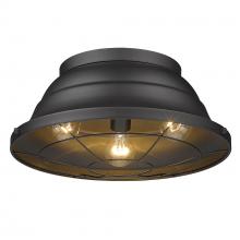  7316-OFM NB - Bartlett Outdoor Flush Mount in Natural Black