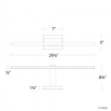  PL-48530-27-BK - Inlet Picture Light