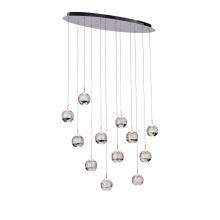  5444P34C-O - Perrier 12 Light Multi Light Pendant With Chrome Finish