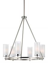  F2985/6SN/CH - Medium Chandelier