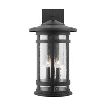  935531BK - 3 Light Outdoor Wall Lantern