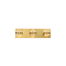  37069-025 - Ryder, Bathbar, LED, 3LT , Br Gold