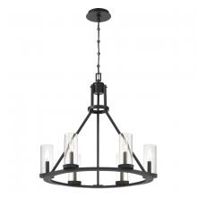  38220-012 - Nerito, 6LT Chandelier, Blk