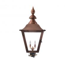 Primo Gas Lanterns OA-28E_PM - Two Light Post Mount