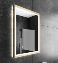  OPERX24326000-GLD - Opera Gold Framed LED Mirror (Frontlit and Backlit)