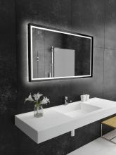  OPERX48283000-BLK - Opera Black Framed LED Mirror (Frontlit and Backlit)