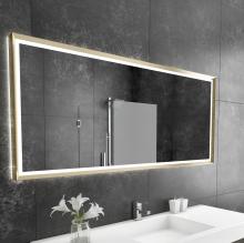  OPERX60283000-GLD - Opera Gold Framed LED Mirror (Frontlit and Backlit)