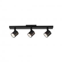  TR19021-BK-5CCT-UNV-010 - Arnold 3-Head Black LED Track Lights