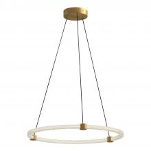  PD24724-BG - Bruni 24-in Brushed Gold LED Pendant