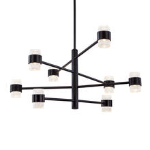  EP48232-BK - Copenhagen 24-in Black LED Exterior Pendant