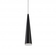  401214BK-LED - Mina 12-in Black LED Pendant