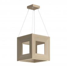  PD32912-WK - Morina 12-in White Oak LED Pendant