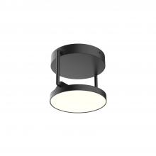  SF72205-BK - Novel 5-in Black LED Semi Flush Mount