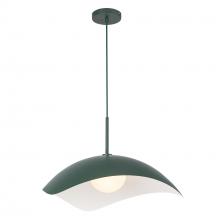  PD55922-PGN - Kirby 22-in Pine Green Socket Pendant