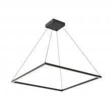  PD88136-BK - Piazza 36-in Black LED Pendant