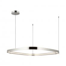  PD78031-PN - Yukon 31-in Polished Nickel LED Pendant