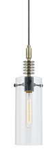  FX-2734-1 - 60W Glass Pendant Fixture (Edison Bulb Not included)