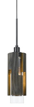  FX-3641-1 - 60W Reggio Wood Pendant Glass Fixture (Edison Bulb Not Included)