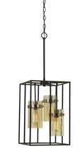  FX-3680-3 - 60W X 3 Cremona Glass Pendant Fixture (Edison Bulbs Not included)