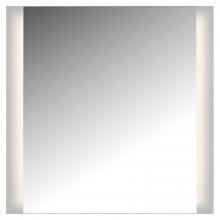  LM2WG-C3636 - LED 2 Sided Ada Mirror, 3K, 36"W X 36", Not Dimmable, With Easy Cleat System