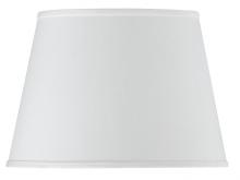  SH-1248 - Hardback White Faux Silk Shade