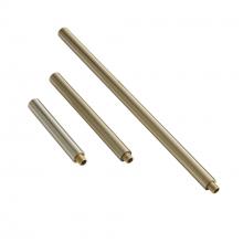  PIPE-182 - Pale Brass Ext Pipe (1) 4", (1) 6",and (1) 12"