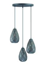  300300335 - Onyx Three-Lamp Pendant