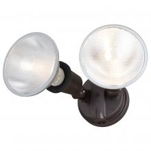  T0690 - 6.75-in. 2 Light Outdoor Security Flood Light Bronze