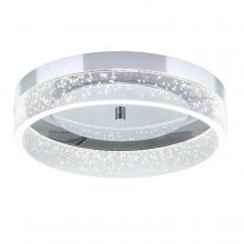  C0275 - Vaughn 12-in. LED Flush Mount Chrome