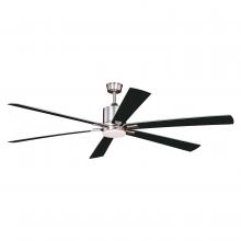  F0078 - Wheelock 60 in. W LED Ceiling Fan Satin Nickel