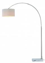  L0002 - Luna Instalux LED Arc Lamp Satin Nickel