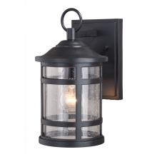  T0523 - Southport 6.5-in Outdoor Wall Light Matte Black