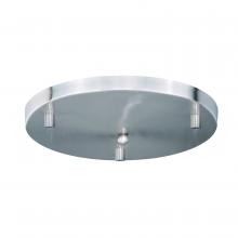  Y0005 - 11.75-in Canopy Kit Mini Pendant Holder 3L Satin Nickel