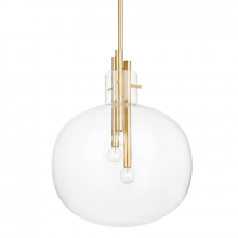  3918-AGB - 3 LIGHT PENDANT