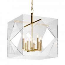  5924-AGB - 8 LIGHT CHANDELIER