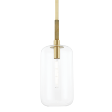  6911-AGB - 1 LIGHT LARGE PENDANT