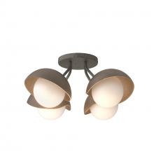  121375-SKT-20-05-GG0711 - Brooklyn 4-Light Single Shade Semi-Flush