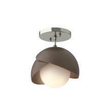  121377-SKT-85-05-GG0711 - Brooklyn 1-Light Double Shade Semi-Flush