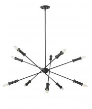  29110-MB - Potiss 1 - Light Chandelier Ceiling Light Matte Black