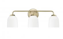  22303-VB - Norah 3-Light Vanity Vintage Brass