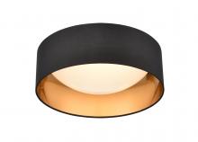  4521-BG - Rosata 1-Light Flushmount Ceiling Light Burnished Gold