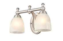  4302-SN - 2-Light Vanity Satin Nickel