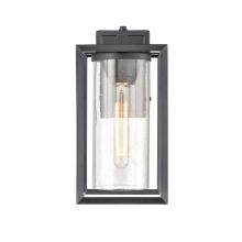  4551-PBK - Wheatland 1-Light Outdoor Wall Sconce Powder Coated Black