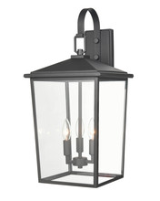 Millennium 2974-PBK - Fetterton 3-Light Outdoor Wall Sconce Powder Coated Black