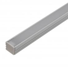  LED-CHL-XD-MD-8-WH - Extruded 8 foot Mounting Channel