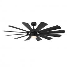  FR-W2201-65L-MB - Wyndmill Downrod ceiling fan