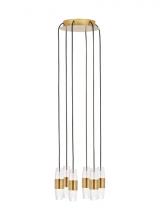  SLCH38427NB - Lassell Short 6 Light Chandelier