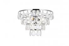  1101F14C - Ella 14 Inch Flush Mount in Chrome