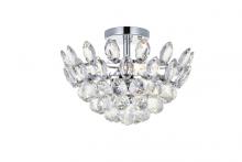  1105F14C - Emilia 14 Inch Flush Mount in Chrome