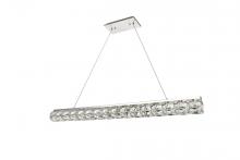  3501D48C - Valetta Integrated LED Chip Light Chrome Chandelier Clear Royal Cut Crystal